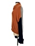 Splendid Color Block Orange Turtleneck Sweater Size L - photo 5