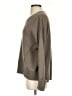 Express Solid Brown Pullover Sweater Size XS - photo 5