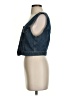 RE/DONE 100% Cotton Blue Sleeveless Button-Down Shirt Size S (estimated) - photo 5