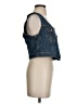 RE/DONE 100% Cotton Blue Sleeveless Button-Down Shirt Size S (estimated) - photo 4