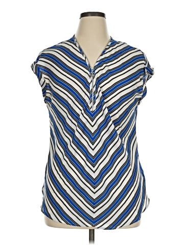 Roz & Ali Sleeveless Blouse (view 1)