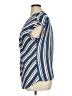 Roz & Ali 100% Polyester Stripes Blue Sleeveless Blouse Size XL - photo 5