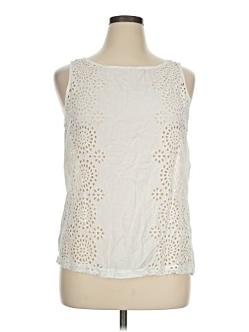 Ann Taylor LOFT Sleeveless T-Shirt (view 1)