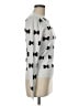 French Connection Argyle White Pullover Sweater Size M - photo 4