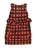 Crewcuts Plaid Orange Dress Size 6 - photo 2