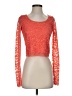 Derek Heart Orange Long Sleeve Top Size S - photo 1