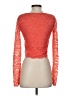 Derek Heart Orange Long Sleeve Top Size S - photo 2