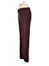 Theory Solid Burgundy Wool Pants Size 6 - photo 5