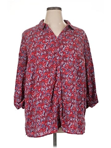 Catherines 3/4 Sleeve Blouse (view 1)