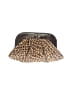 Lauren Merkin Animal Print Brown Clutch One size - photo 1