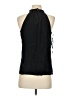 A.L.C. 100% Silk Black Sleeveless Silk Top Size 0 - photo 2