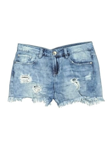 Kensie Denim Shorts (view 1)