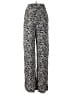 Zara Animal Print Silver Casual Pants Size S - photo 2