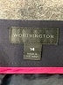 Worthington Solid Black Casual Skirt Size 14 - photo 4