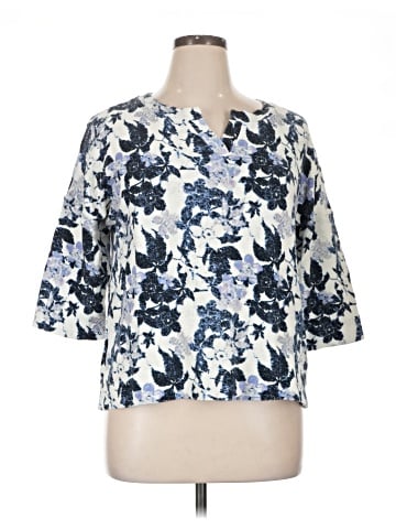 Coldwater Creek 3/4 Sleeve Blouse (view 1)