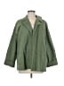 Zara Solid Green Coat Size M - photo 1