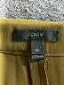 J.Crew 100% Polyester Solid Green Casual Pants Size 10 - photo 4