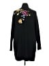 Soft Surroundings Floral Black Cardigan Size XXL (estimated) - photo 2