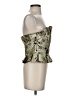 Lulus 100% Polyester Gold Sleeveless Blouse Size S - photo 4