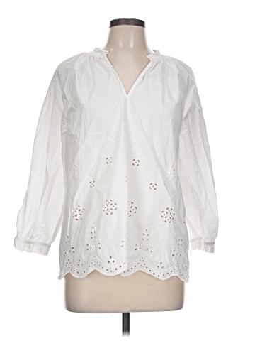 Lands' End 3/4 Sleeve Blouse (view 1)