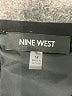 Nine West Houndstooth Black Formal Skirt Size 14 - photo 4