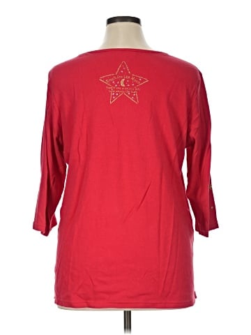 Quacker Factory 3/4 Sleeve T-Shirt (view 2)