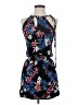 Lovestitch 100% Rayon Tropical Black Cocktail Dress Size S - photo 1