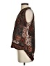 Allison Joy 100% Polyester Brown Sleeveless Blouse Size S - photo 5