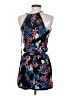 Lovestitch 100% Rayon Tropical Black Cocktail Dress Size S - photo 2