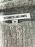 Elizabeth and James Solid Silver Turtleneck Sweater Size M - photo 7