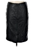 Attention 100% Polyester Black Faux Leather Skirt Size 10 - photo 2