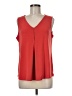 Roz & Ali Red Sleeveless Blouse Size M - photo 1