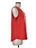 Roz & Ali Red Sleeveless Blouse Size M - photo 4
