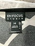 En Focus Studio Argyle Black Casual Dress Size 14 - photo 7