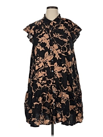 Terra & Sky Casual Dress (view 1)