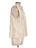 Ellen Tracy Ivory Sleeveless Blouse Size L - photo 4