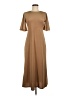 H&M Solid Tan Casual Dress Size M - photo 1