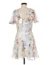 Ted Baker London 100% Polyester Floral White Cocktail Dress Size 6 (2) - photo 2