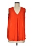Rose + Olive 100% Polyester Orange Sleeveless Blouse Size M - photo 1