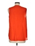 Rose + Olive 100% Polyester Orange Sleeveless Blouse Size M - photo 2