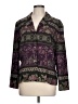 Koret 100% Polyester Paisley Purple 3/4 Sleeve Blouse Size 12 - photo 1