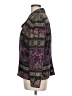 Koret 100% Polyester Paisley Purple 3/4 Sleeve Blouse Size 12 - photo 5