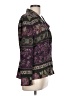Koret 100% Polyester Paisley Purple 3/4 Sleeve Blouse Size 12 - photo 4