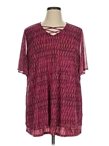 Catherines Short Sleeve Blouse (view 1)