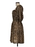 Everly 100% Polyester Animal Print Brown Cocktail Dress Size M - photo 5