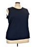 Allison Daley Blue Sleeveless Blouse Size 3X - photo 1