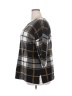 Tahari Plaid Gray Pullover Sweater Size 2X - photo 5