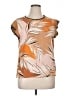 DR2 Orange Sleeveless Blouse Size XL - photo 1