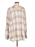 Dex Plaid Gray Long Sleeve Button-Down Shirt Size 12 - photo 1