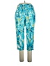 Unbranded 100% Polyester Tropical Blue Casual Pants Size 16 (petite) - photo 1